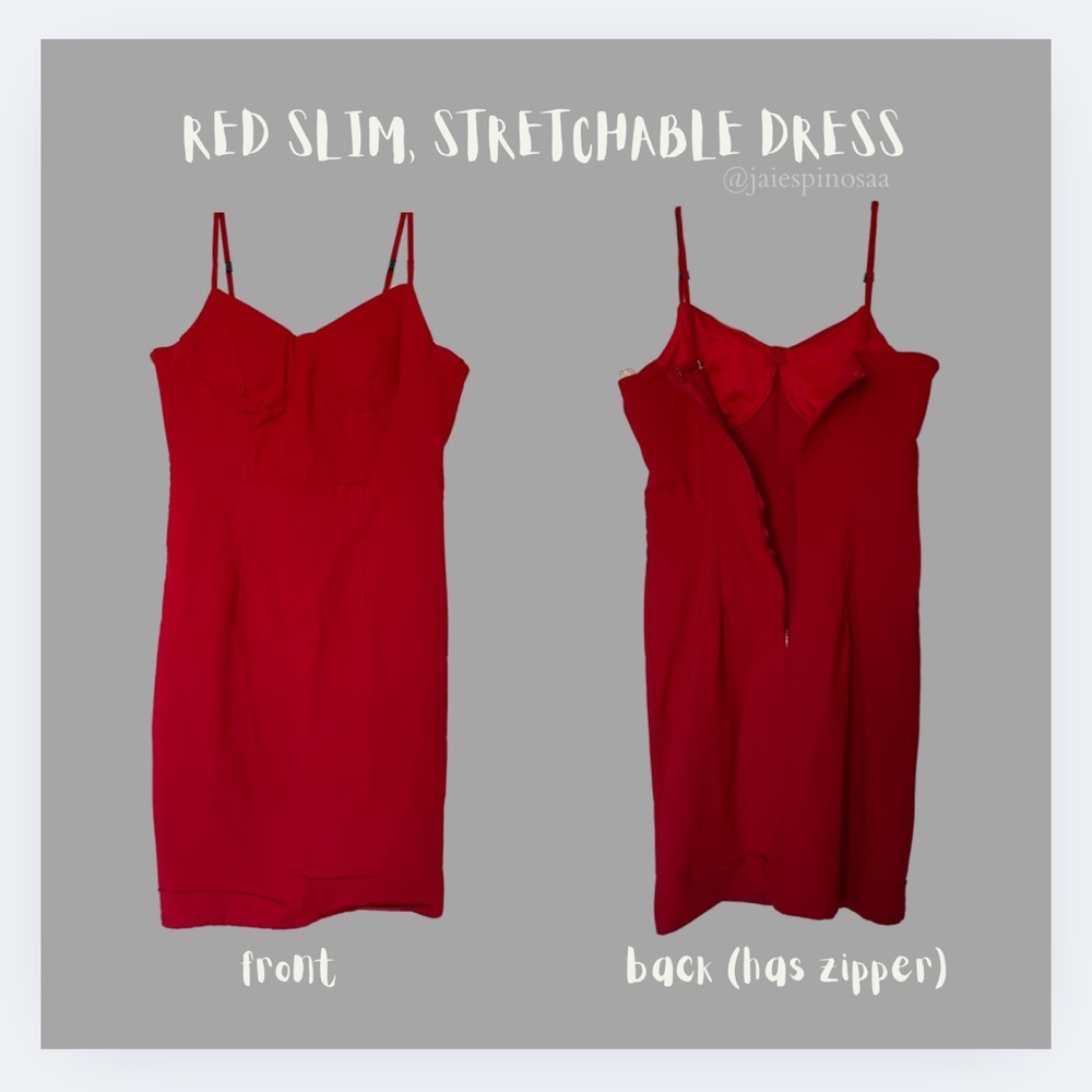 Scarlet Curve Bodycon Dress - Charlotte Russe - Size M